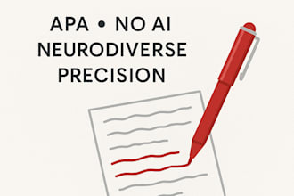 proofread and format academic papers in apa style