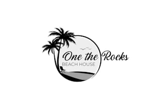 design best quality beach house rental logo