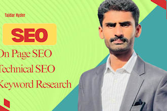 do on page and technical SEO for wordpress and wix website