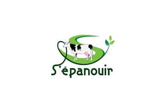 design excellent dairy cow logo for the agricultural sector