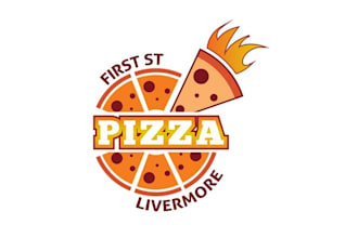 create a reputed classic pizza restaurant logo