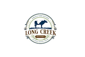 design artwork original creek pastures logo