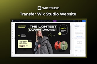 transfer wix studio website, wix website redesign, wix editor x, wix studio