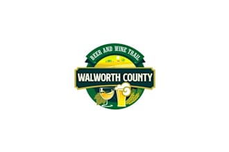 design modern beer and wine trail logo