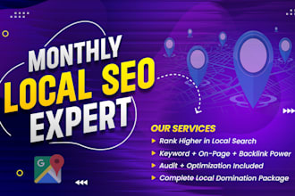 improve your local ranking as fiverrs no 1 SEO, aio, aeo, and GEO specialist