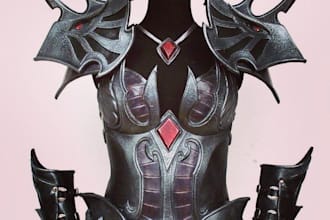 wearable armor 3d cosplay creation 3d cosplay props costume cosplay 3d printing