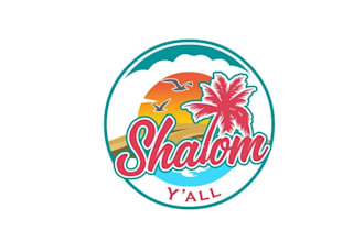 design super inventive logo for a beach house rental