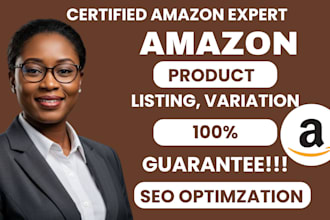 do amazon product upload listing variant seo optimization