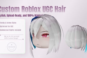 model original roblox ugc hair pbr