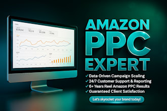 be amazon PPC ads, sponsored ads campaigns manager and virtual assistant