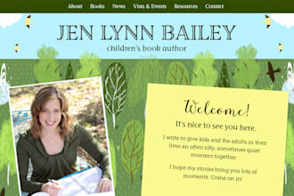 children book website author website, children book website