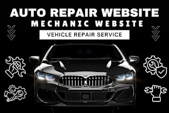 auto repair website car detailing car repair website mechanic website car wash