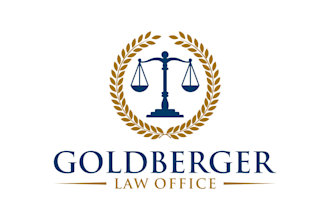 do goldberger office criminal defense law firm logo design