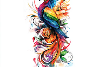 make your color realism tattoo for you