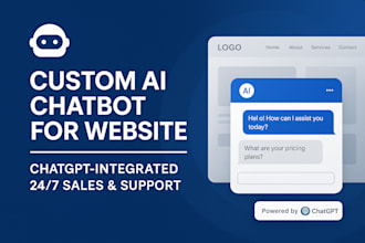 create a custom ai chatbot for your website to automate customer support