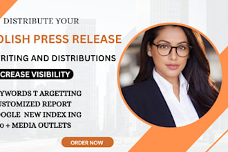 write and distribute press release to polish, malaysia top  media outlets