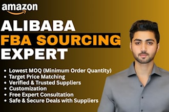 be your trusted alibaba sourcing agent for amazon fba