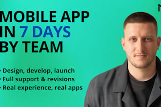 build your ios and android app with my agency team