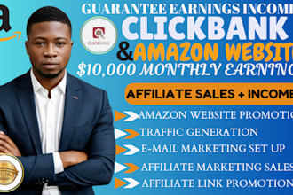 build amazon affiliate website clickbank affiliate marketing sales funnel