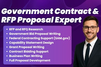 find rfp, write bid proposal, winning government contract, rfq, respond to rfp
