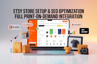 do etsy store creation etsy store setup etsy seo etsy shop setup print on demand