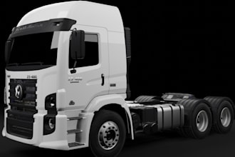 model 3d truck,car interior,animation, rigging,ue5 truck design, truck interior