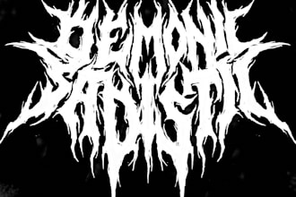 upgrade your metal band logo with unique redesign in any style