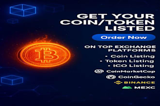 list your token on dex and exchanges coin listing presale listing dex exchanges