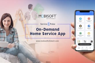do on demand multi service website handyman home cleaning janitor website, app