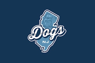 design mad dog lacrosse company logo