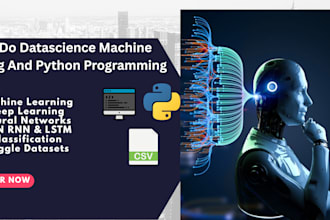 data science machine learning and python programming