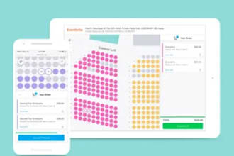 design a professional event seating chart for weddings, galas, or conferences