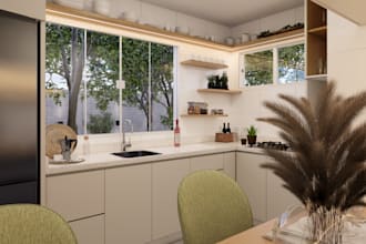 realistic 3d interior design and layout