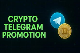 do crypto telegram promotion, telegram promotion, crypto telegram marketing
