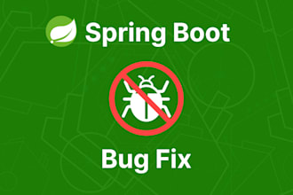 fix bugs and debug in your java spring boot application