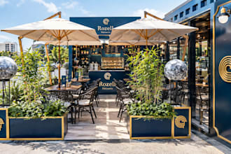 design luxury restaurant and cafe interiors