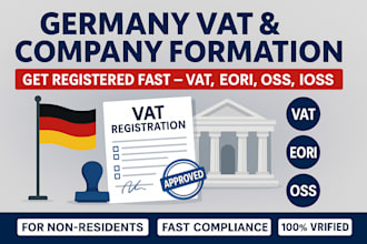 do germany vat registration, eori, oss, ioss, and company registration