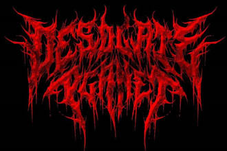 design a brutal death metal logo