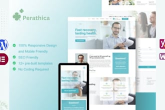 design medical, healthcare, dental, assisted living, home care website