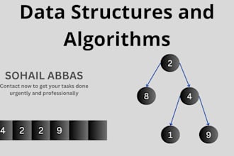 do your required data structures and algorithm tasks and projects