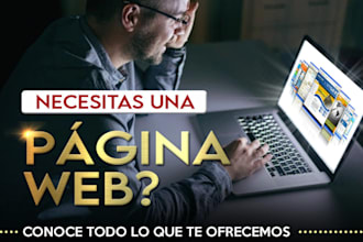 create a creative and professional website for you