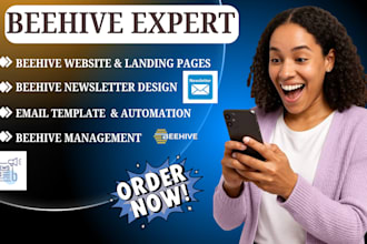 create beehive website beehive newsletter beehive landing page using beehive