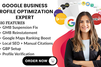 do google my business local citations business seo reinstate fix gmb gpb ranking