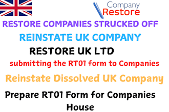 activate, reinstate, restore uk ltd, restore uk limited company, rt01