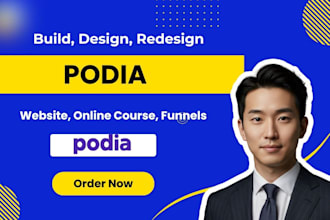 setup podia online course podia landing page podia membership podia automation