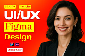 do figma design, saas website, and website ui ux design in figma