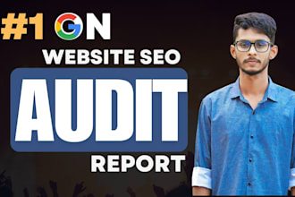 seo audit report and website analysis with action plan
