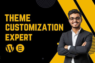 do wordpress theme customization and themeforest demo import