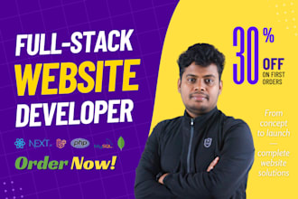 develop responsive websites and fullstack web applications