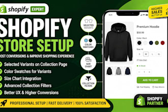setup shopify variants and color swatches